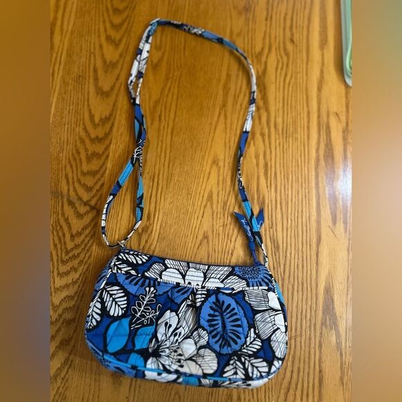 Vera Bradley Handbags - Floral Blue and White Vera Bradley Women's Bag